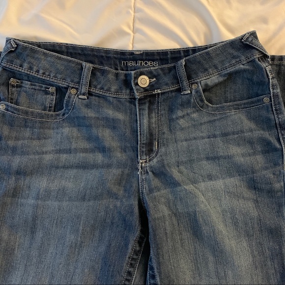 Maurices Slim Bootcut Jeans 12 S - Picture 3 of 7